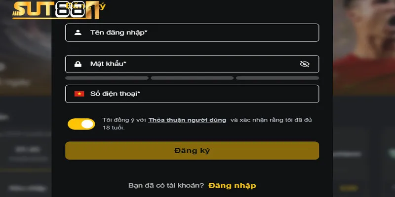 dang ky tai khoan that bai do nhieu nguyen nhan khac nhau